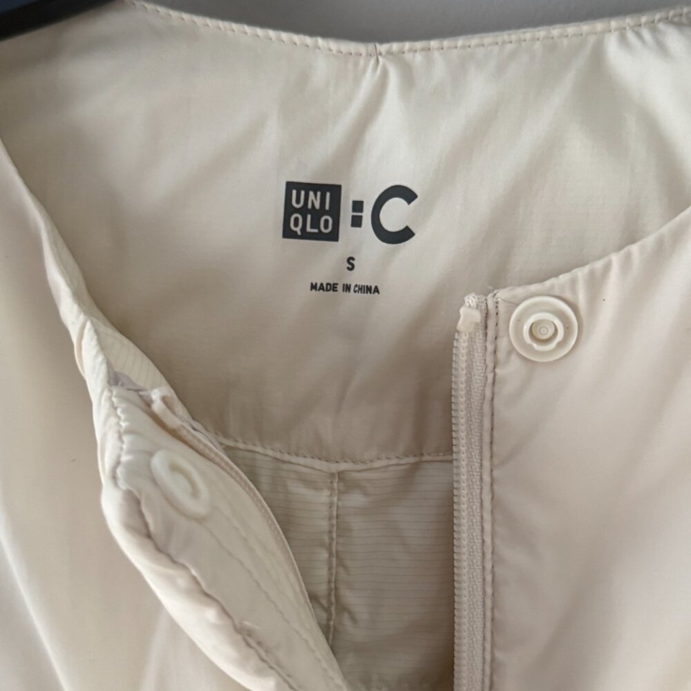 Uniqlo short puffer coat